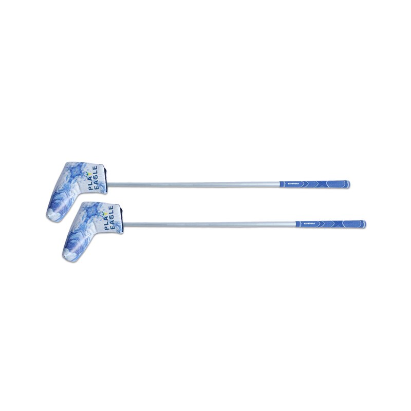 Golf 2PCS/Pack Two-Way Putter Club for Right or Left Handed Golfers Foldable Alloy Rod Head Kids Adults Golf Putter - 34" Length