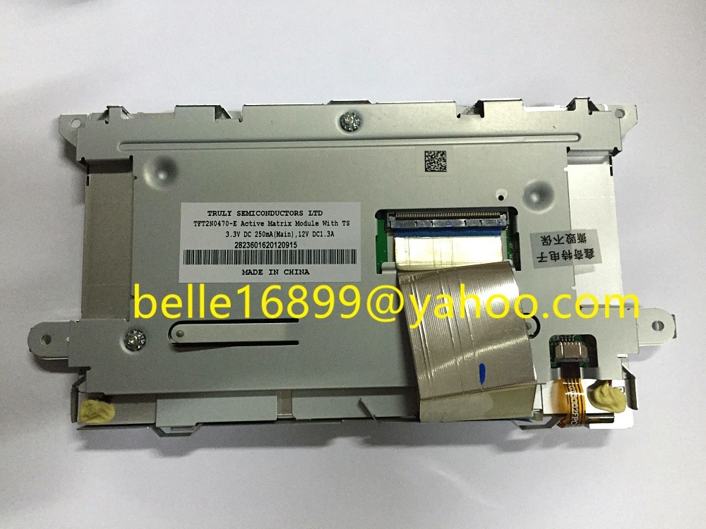 Original Truly Semiconductors Ltd TFT2N0470-E screen For RCD-510 REC car GPS navigation lcd modules