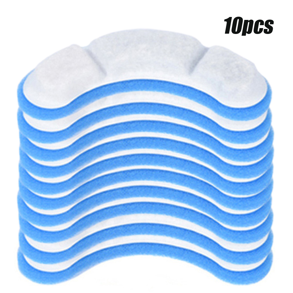 3/5/6/10PCS Cat Water Fountain Replacement Filter Elements Activated For Cats Pet Drinking Bowl Auto Feeder: Silver