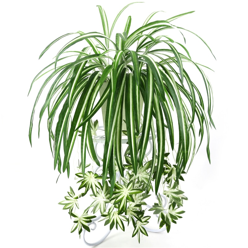 65cm Künstliche blumen pflanzen Wand Hängen Chlorophytum vergossen grünen pflanzen PVC Gefälschte Simulation blume wohnzimmer wohnkultur: Default Title