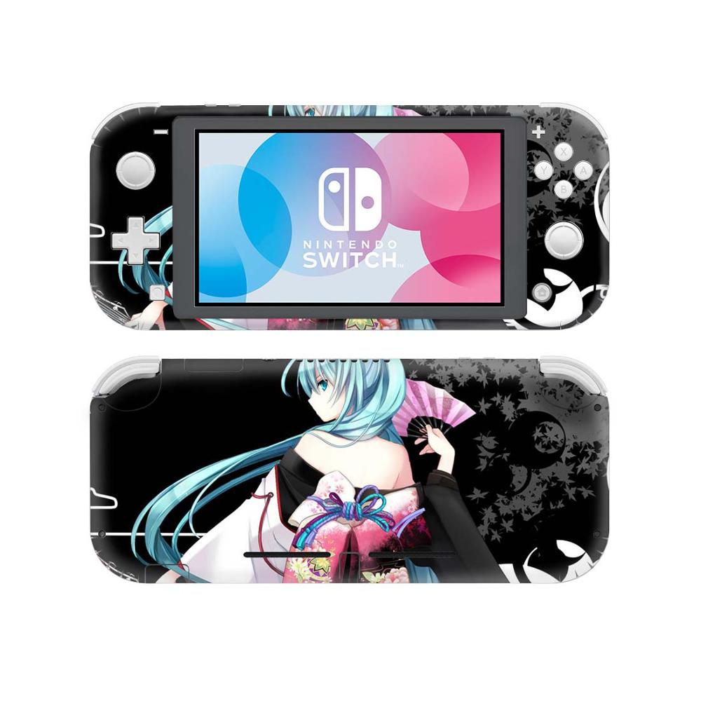 Anime Cute Girl Skin Sticker Decal For Nintendo Switch Lite Console Protector Joy-con Case Nintend Switch Lite NSL Skin Sticker