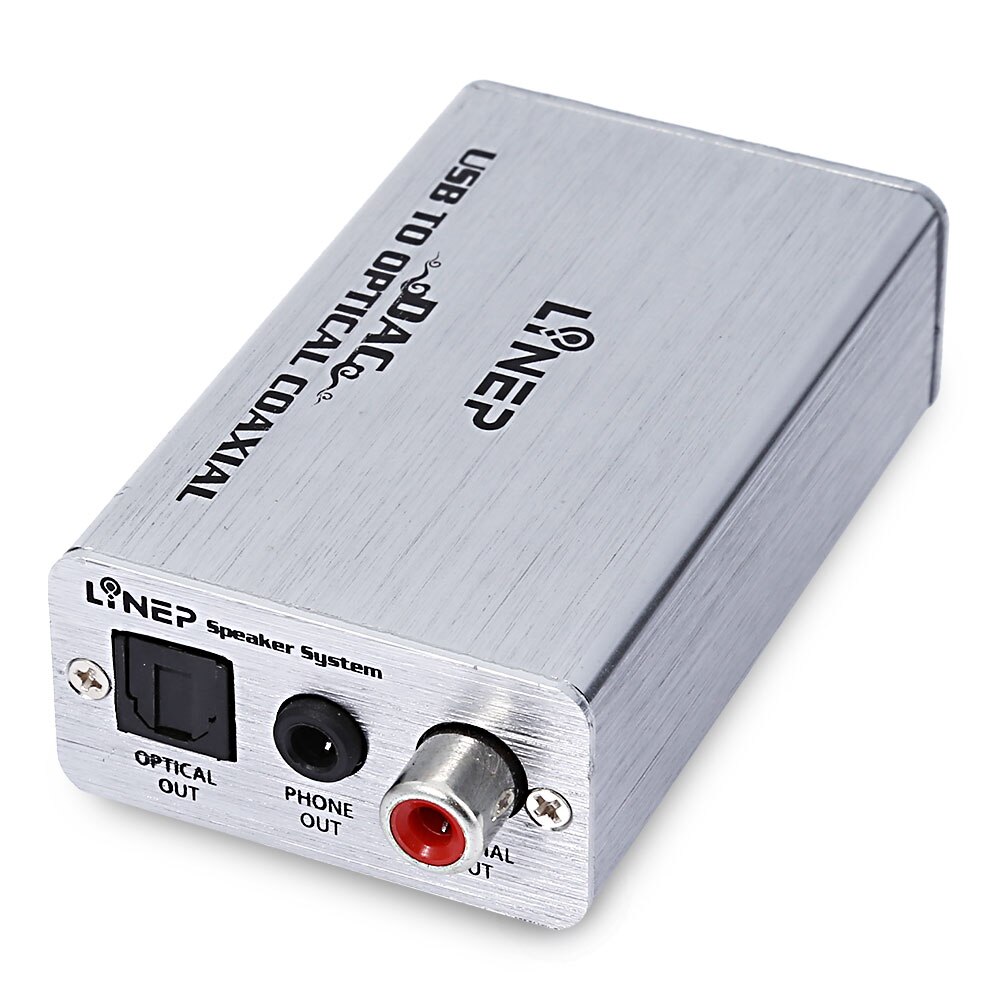 Audio DAC Digital To Analog Converter Digital Decoding Output Fiber Coaxial Earphone DAC Converter