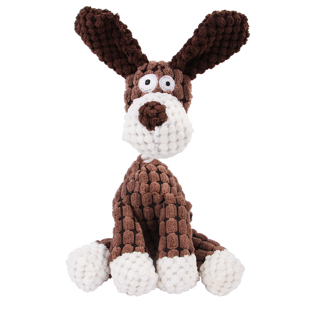 Juguete Molar para perros y mascotas, entrenamiento con ventilación, pana, mono, cerdo, voz, juguete de peluche, suministro de limpieza dental para perros, juguetes para perros grandes: Verde claro