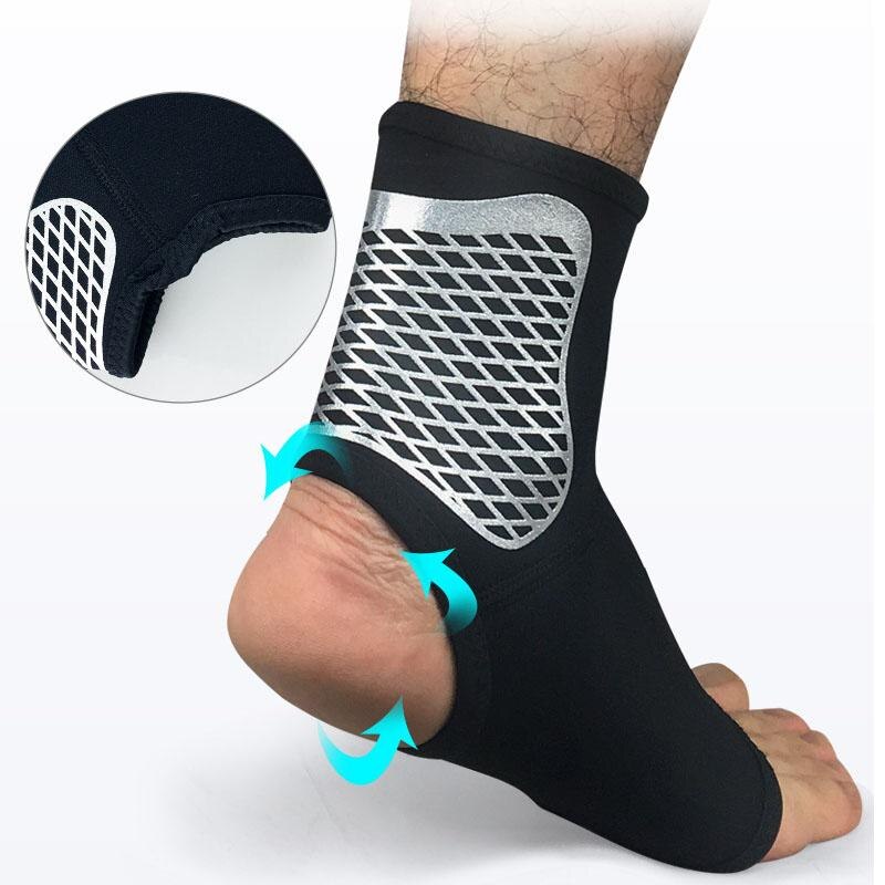 1 par sport ankel stöd elastisk hög skydda sport fotled utrustning säkerhet löpning basket fotled stöd stöd