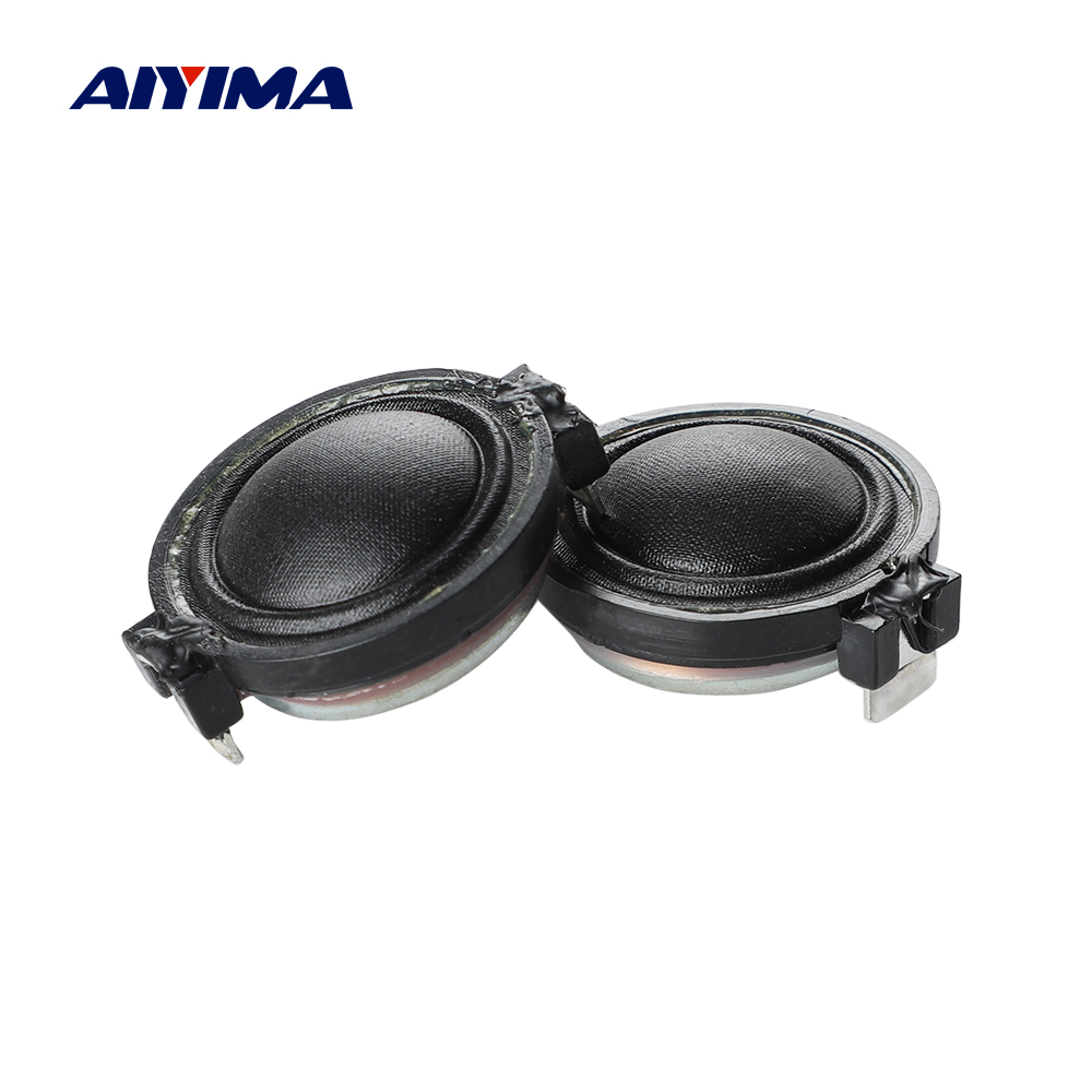 Aiyima 2 Stuks 1 Inch 25Mm Tweeter Speaker 8 Ohm 10W Dome Zijde Film Audio Treble Neodymium Loundspeaker Diy