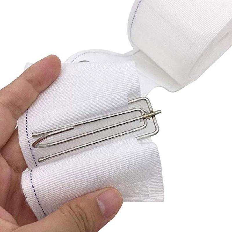 Zasłona na widelec cztery ząb haczyk akcesoria robić zasłna akcesoria robić zasłna haczyk zasłona pasek materiałowy poszycie