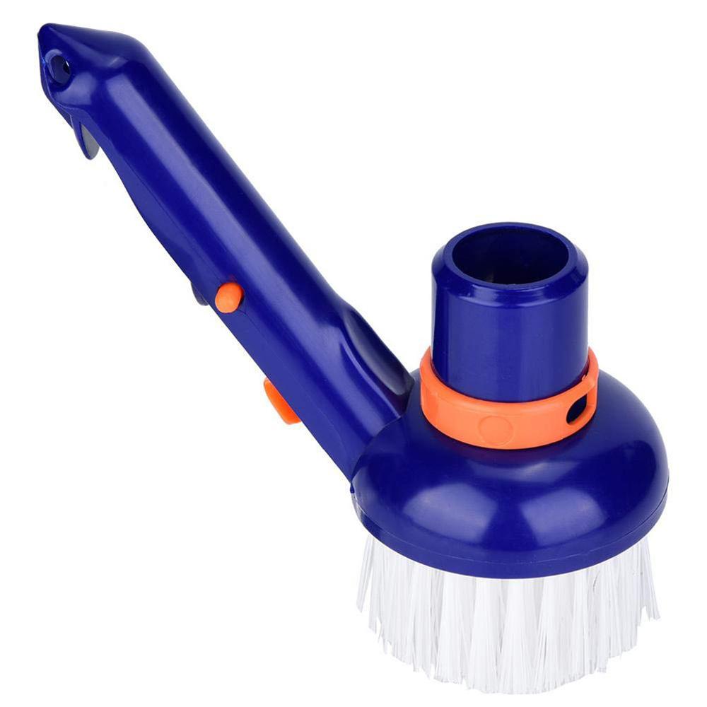 Pool Cleaner Brush Scrubber Tool Swimming Pool Pond Wall Cleaning Attachment #4U01