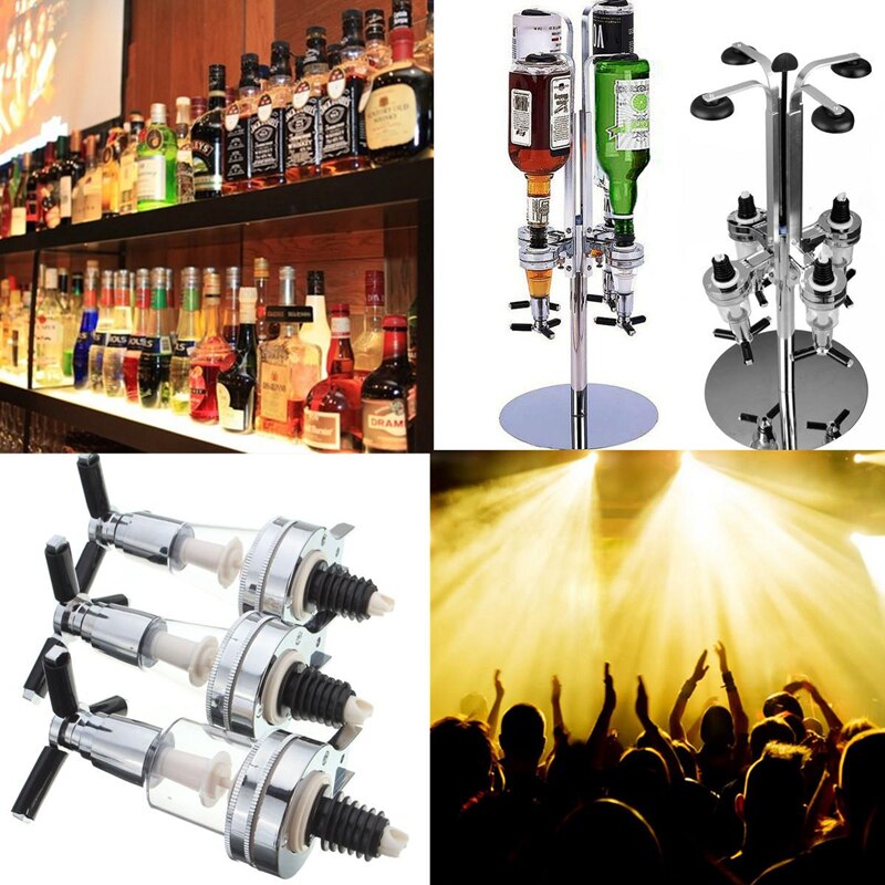 Liquor Bottle Dispenser Whiskey Wall Mounted Wine Alcohol Cocktail Beer Shot Dispenser Bottle 25/30/45 ml Wine Pourer Divider