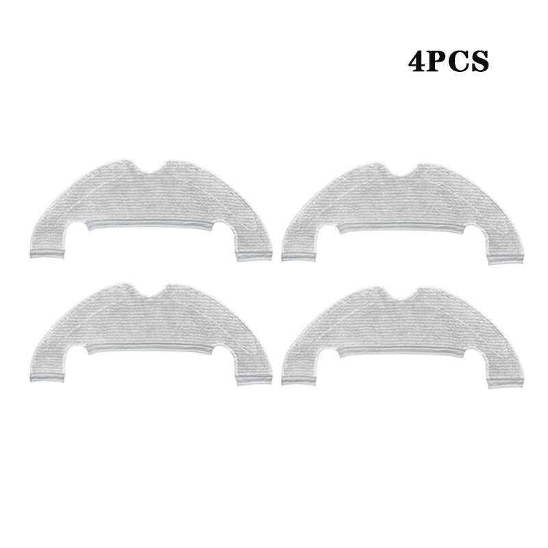 Piezas de repuesto para Robot aspirador Xiaomi X10, accesorios, Cepillo Lateral principal, filtro Hepa, paño de mopa, bolsa para polvo: Gris claro