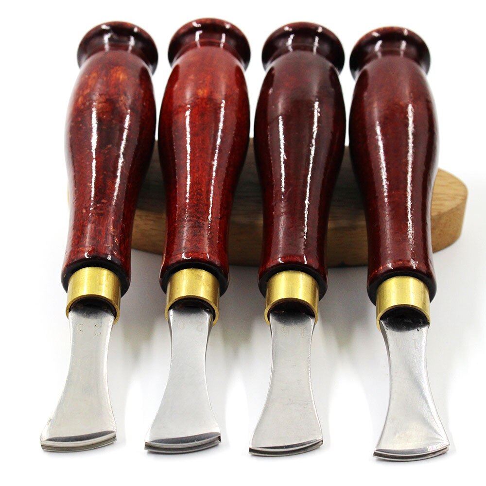 1.0-2.5Mm Lederen Rand Rillen Tool Rvs Blade Ondiepe Markering Randen Druk Line Tool Groove Druk Lijn gereedschap