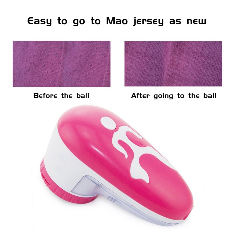 Mini épilateur portatif pour tissu, dispositif de rasage à piles