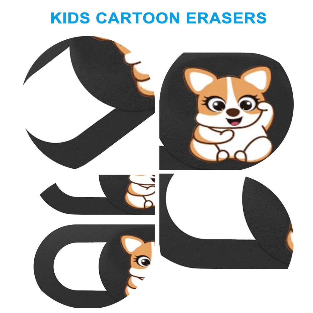 3Pcs Laptop Camera Cover Slide Adorable Privacy Sticker Cover for Laptop Tablet