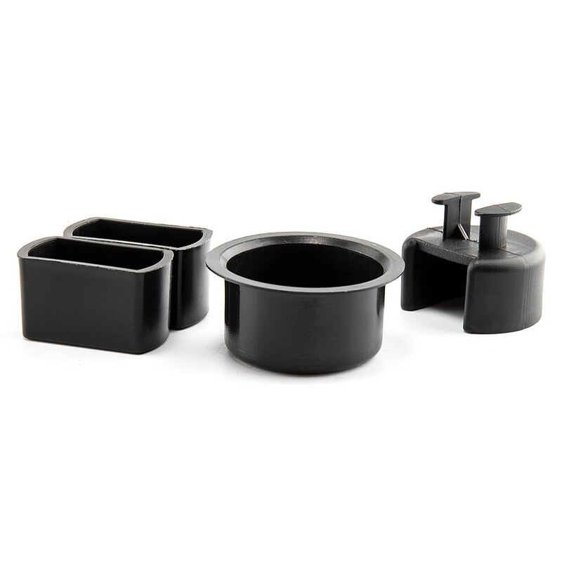 1Set Car ABS Tailgate Hinge Pivot Bushing Insert Kit for Dodge Ram and Ford F Series Trucks Tailgate Hinge Insert accessories