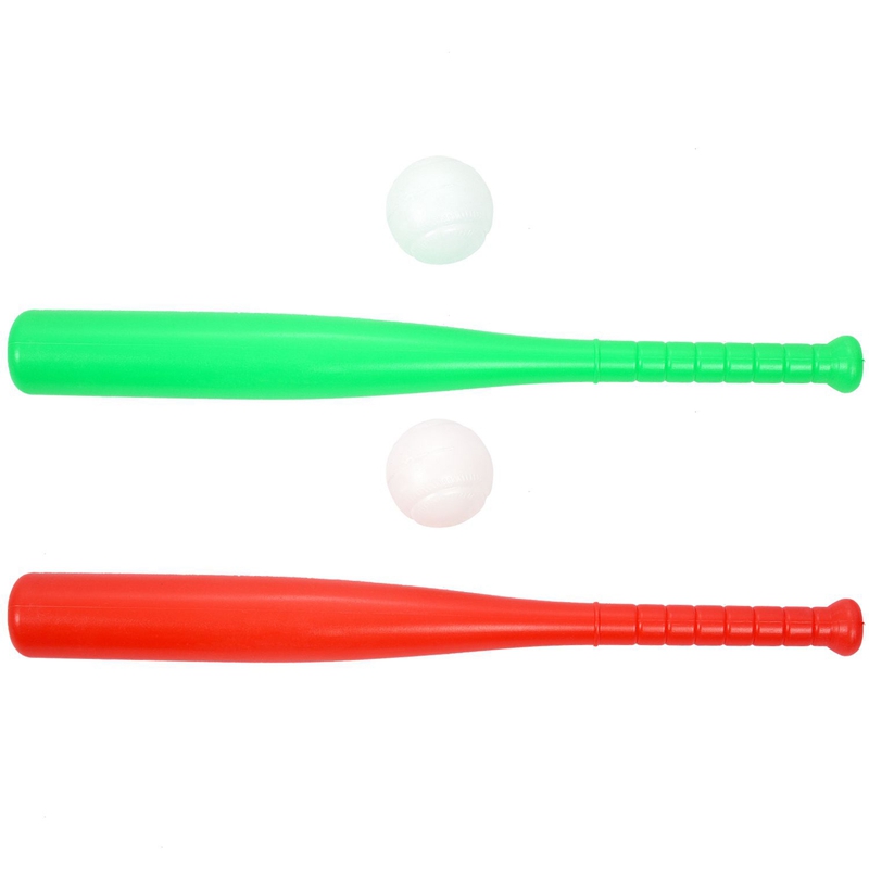 2Set Souviner Honkbalknuppel Sport Speelgoed Kinderen Speelgoed Honkbalknuppel Green &amp; Red