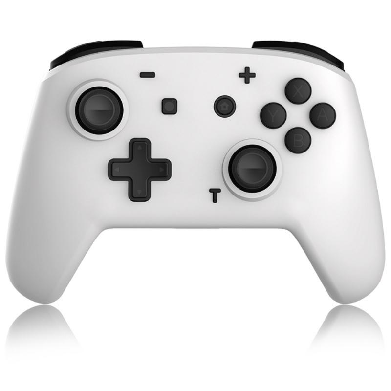 Draadloze Schakelaar Pro Controller Voor Nintendo Schakelaar, Schakelaar Joystick Controller Remote Pro Controller Ondersteunt Gyro As: white