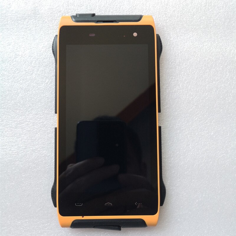 Voor HOMTOM HT20/HT20 Pro Mobiele Telefoon LCD Display Met frame + Touch Screen Digitizer Vergadering Voor HOMTOM HT20 Pro: Orange With frame