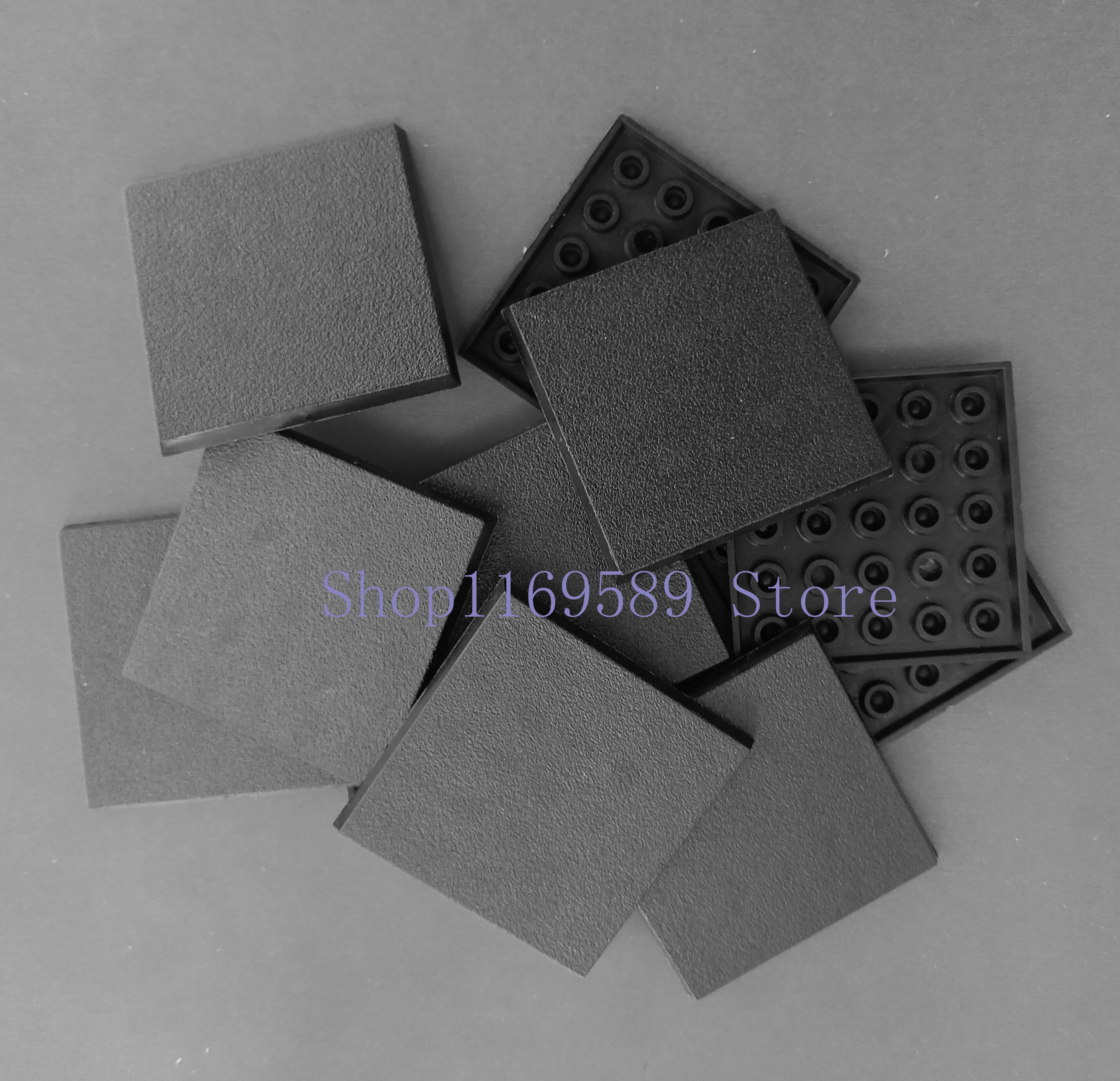 Lot Van 10 STUKS 50mm Vierkante Bases Voor Miniatuur Wargames Tafel Games