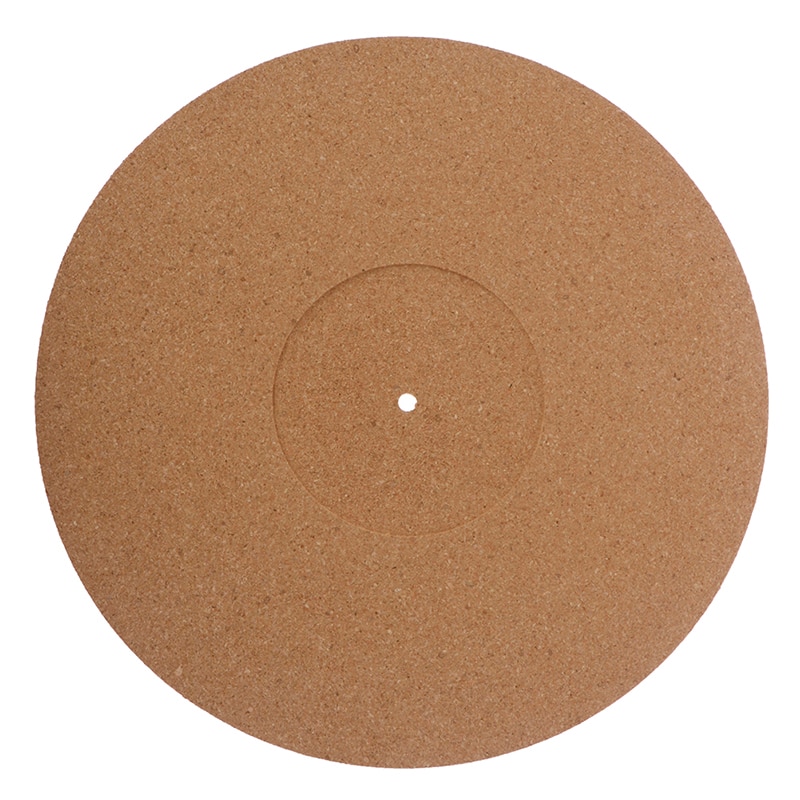 Practical Cork LP Slip Mat 2mm Thick Anti-Static Slipmat For 12 Inch LP Vinyl Record