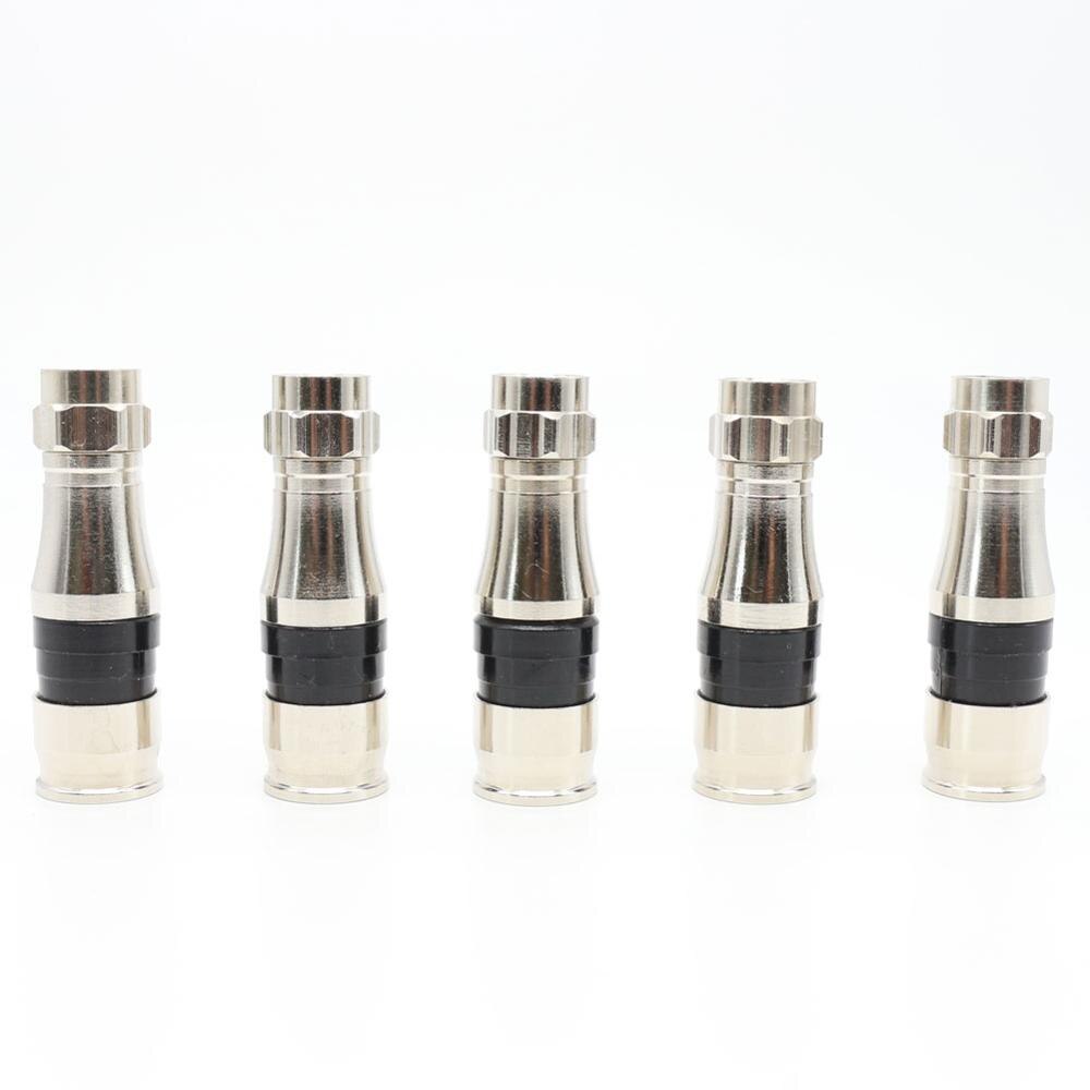 RG11 Compression F Connectors For RG11 Cable COAX F Connector RG11 Waterproof F Connector RF Connectors