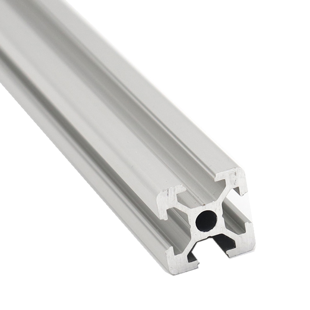1 pces 2020 t-slot 5mm perfis de alumínio extrusão guia linear para bancada de trabalho 100/150/200/250/300mm