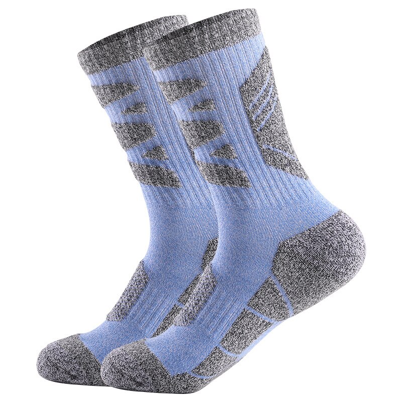 Neue Frauen Baumwolle Dicker Atmungsaktiv Warme Laufschuhe Socken Wicking Schweiß Klettern Wandern draussen Sport Socken