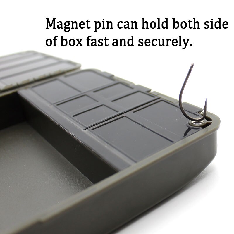 Carp Fishing Tackle Box for Carp Rig Hair Ronnie Zig Rig Accessories QC Spinner Swivel Lead Clip Kit Storage Case Rig Wallet