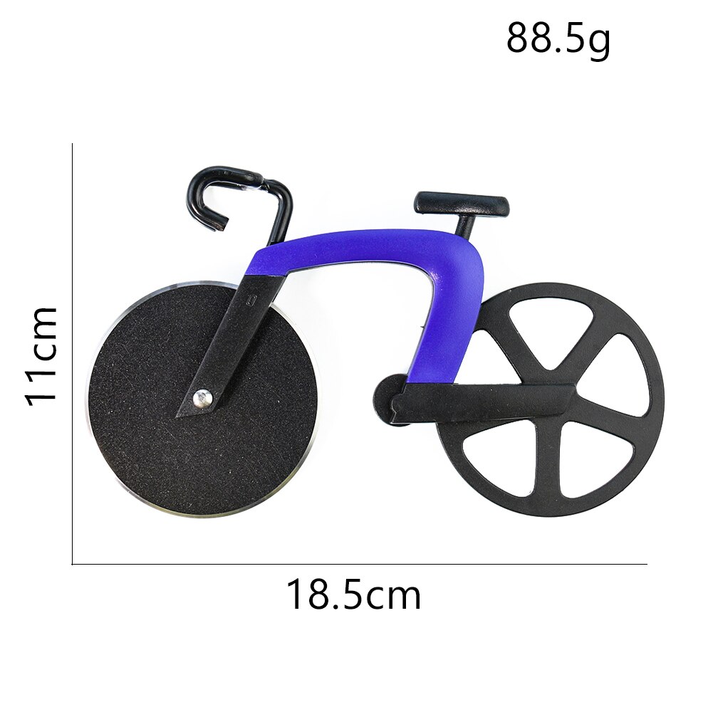 Stainless Steel Bicycle Cake Pizza Roller Knife Cutter Kitchen Backing Supply Knives Accessories Cutter for Food Prop
