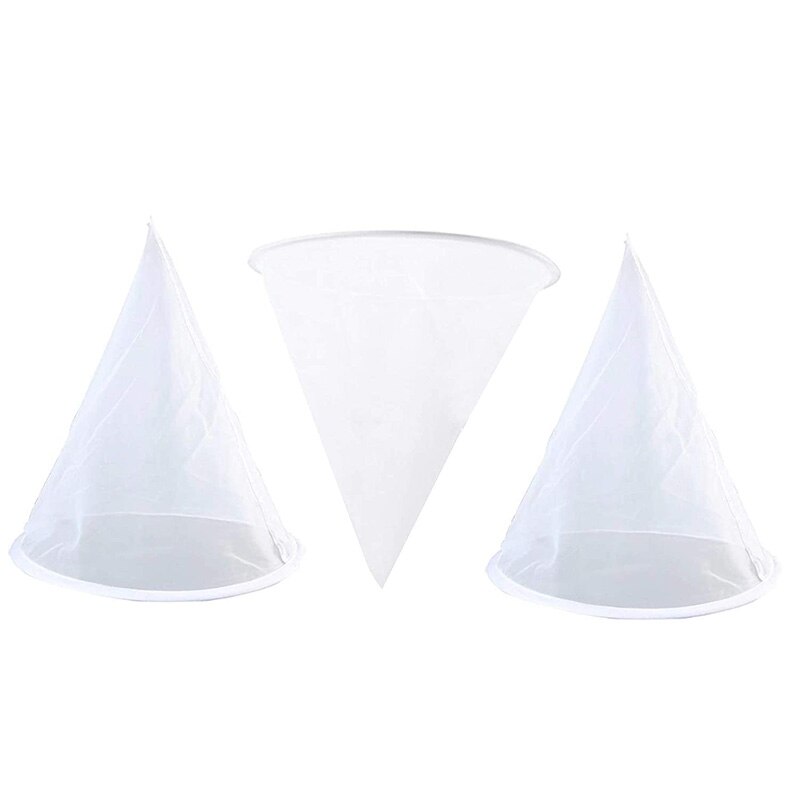 3Pcs Filter Net Honey Filter Strainer Net Sn Apiary Equipment Beekeeping Tools for Honey Processing Extraction: Default Title