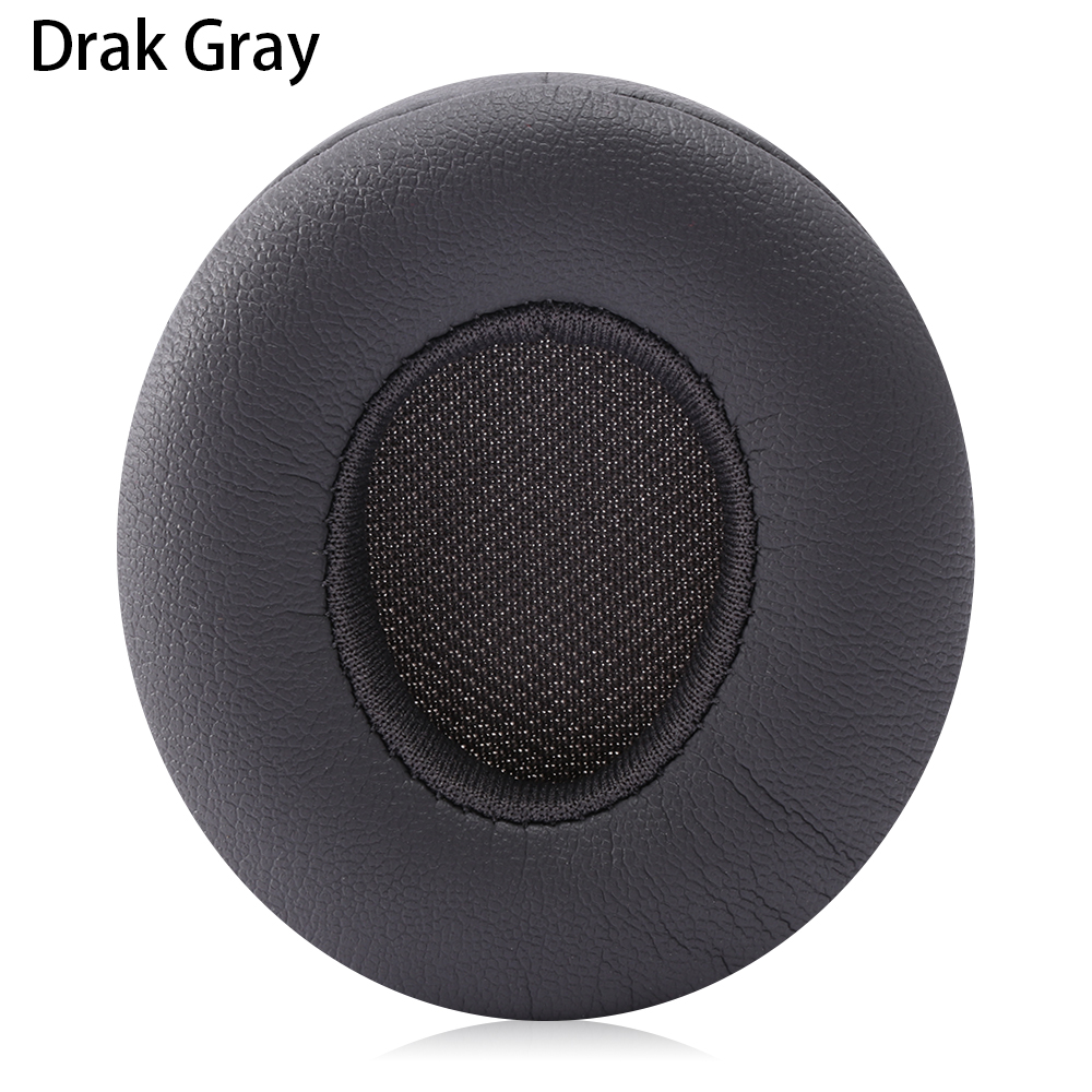 Voor Beats Solo 3 2 Draadloze Oorbeschermers Hoofdtelefoon Accessoires Ultra-Zachte Spons Oordopjes Oordopjes Vervanging Oorkussens Kussen: drak gray