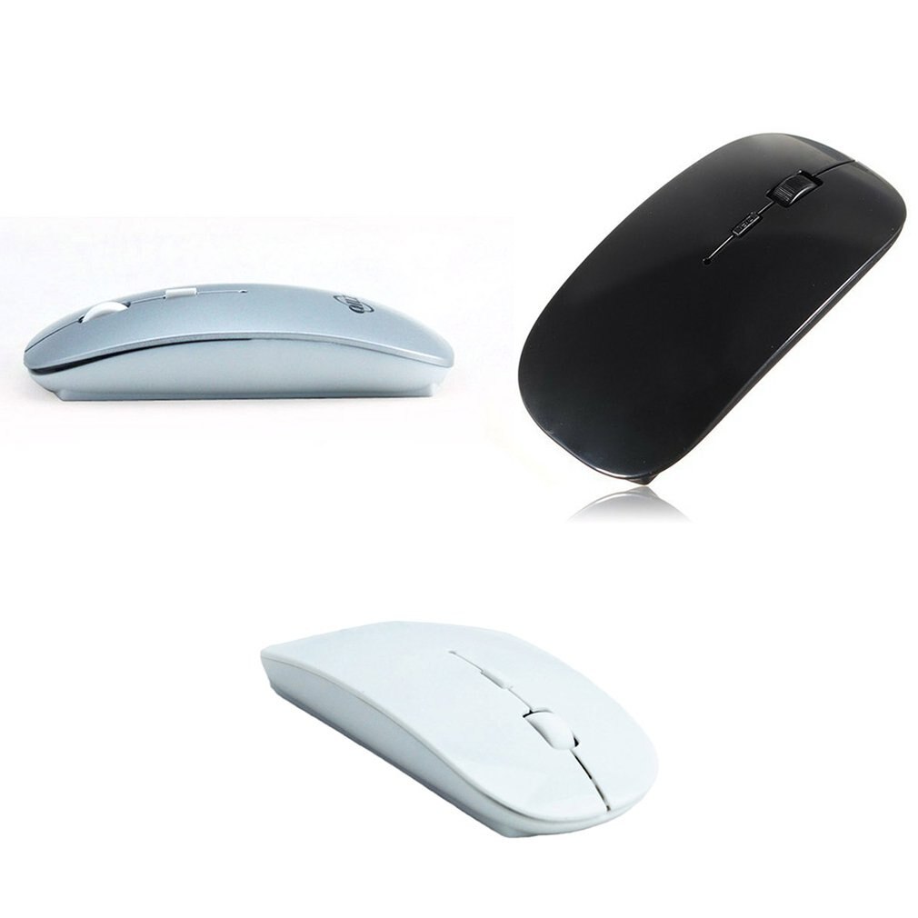Wireless Mouse Wireless Connection 2.4GHz Candy Color Ultra Thin USB Optical Thin Slim Universal Mouse