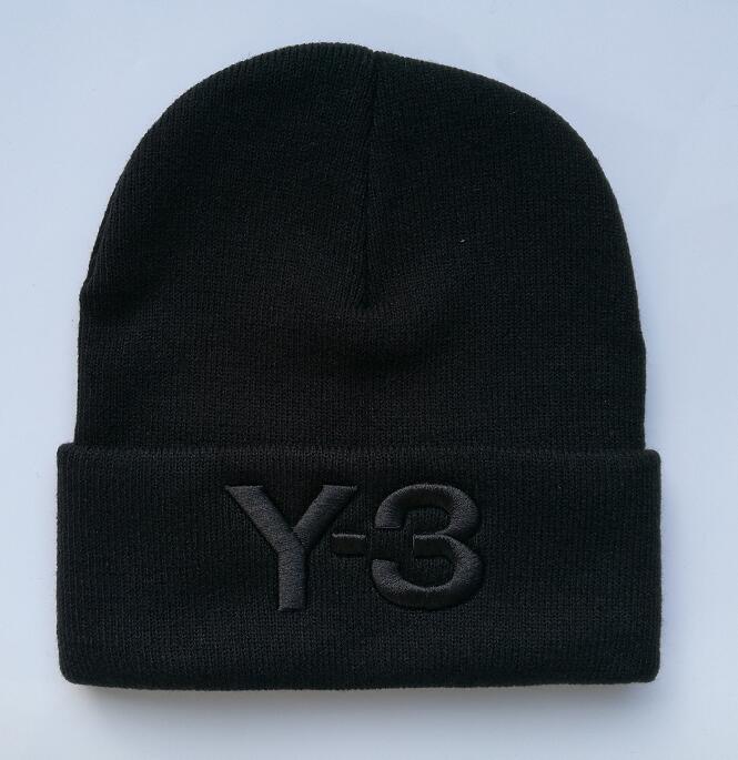 Winter Hat Embroidery Hiphop Y-3 Beanies And Whatever Knitted Hats Caps for women and men cap gorro touca: 1