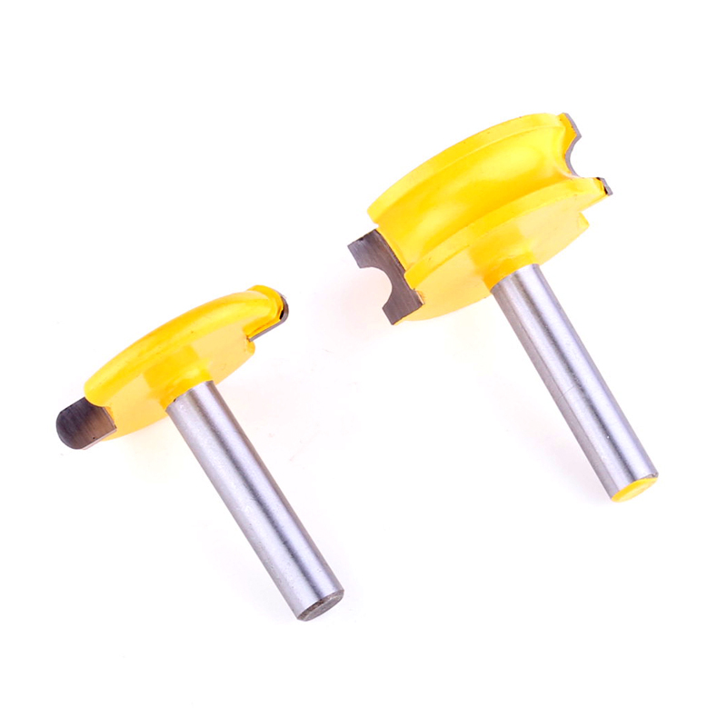 2 st 8mm Shank 1/4 "Dia. Kano Fluit en Bead Kano Joint Router Bit cutter houtbewerking bits hout frees