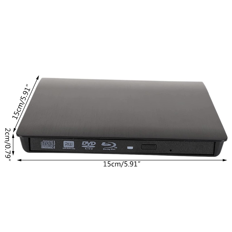 External DVD Drive USB 3.0 ROM Optical Drive USB C Burner Slim / DVD ROM