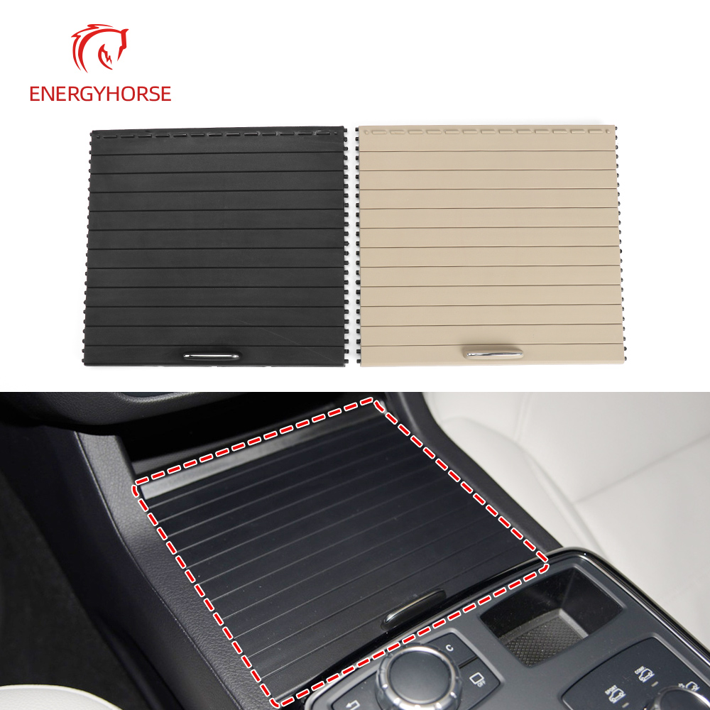 Auto Center Console Persiane Supporto di Tazza Scivolo Tenda A Rullo Della Copertura Per Mercedes Benz Ml/Gl/Gle/Gls classe W166 W292 2012-2018