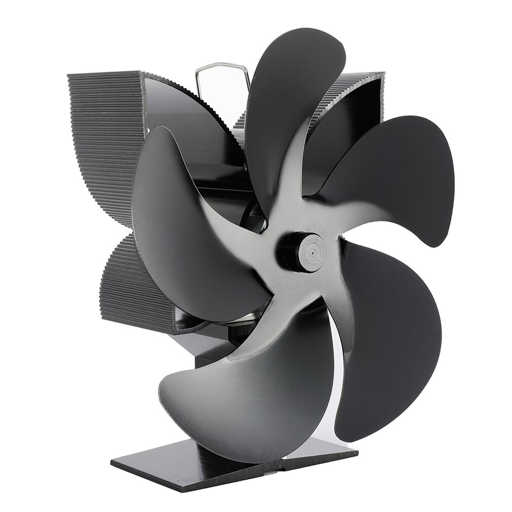 SF902S Thermal Power Fireplace Heater Five Blades Fireplace Heating Fan Efficient Air Heater Low Noise Fan