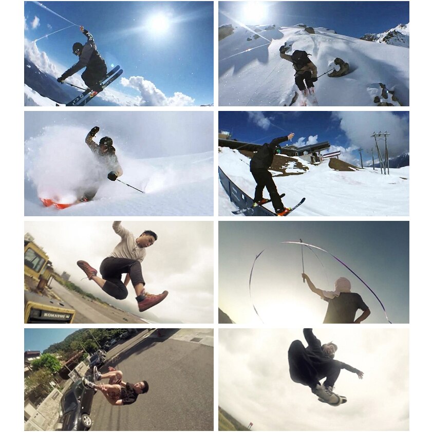 For Gopro Centriphone Bullet Time Effect Camera Rig Selfie 360 Degree for Gopro Hero 9 8 7 6 5 4 EKEN Sjam Sport Action Camera