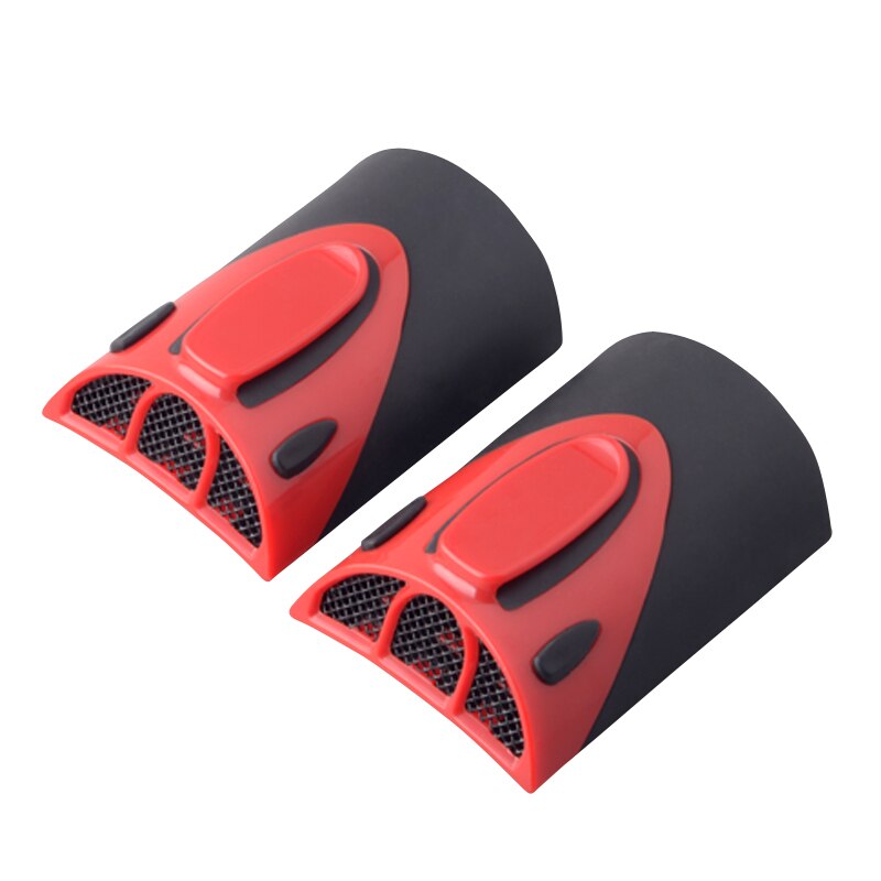 1 Paar Universele Cooling Arm Sleeves Accessoires Motorfiets Koelsysteem Jas Mouw Vent Voor Zomer Warm Weer: Red