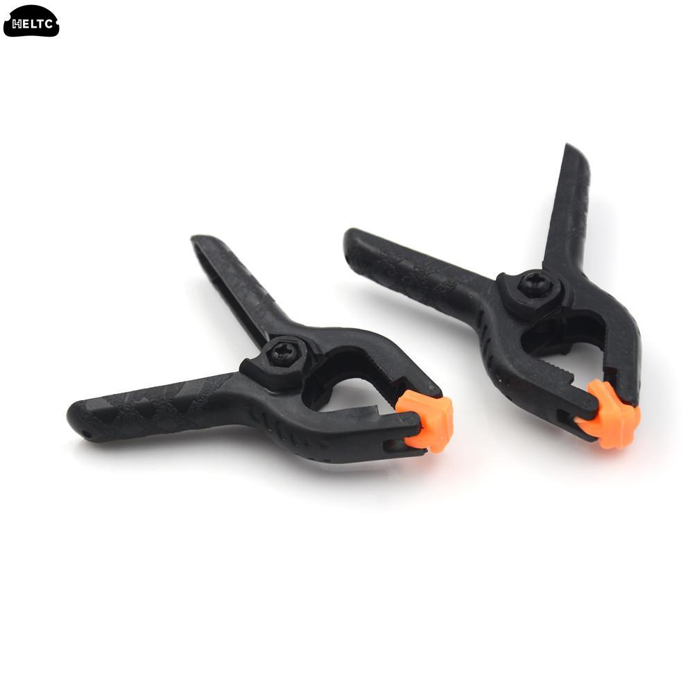 6 Stks/set Micro Toggle Klemmen Lente Clips Plastic Nylon Diy Houtbewerking Lente Klemmen Voor Foto Studio Achtergrond Klem 6.5Cm