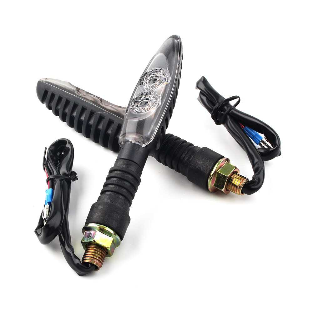 1 Paar Motorcycle Arrow Knipperlichten Led 12V Knipperlichten Indicatoren Universal Voor Harley Honda Kawasaki Yamaha Ducati