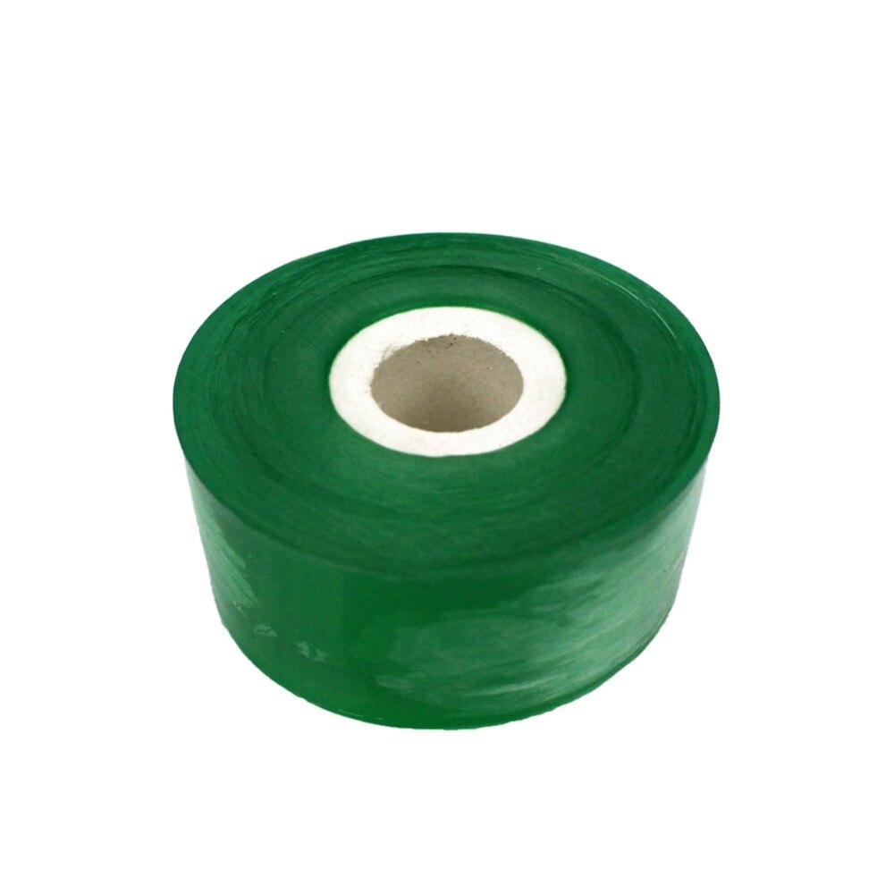 Pe podetape film selvklebende bærbar hage treplanter frøplanter poding forsyninger strekkbar miljøvennlig 2/3cm: Grønn -2cm