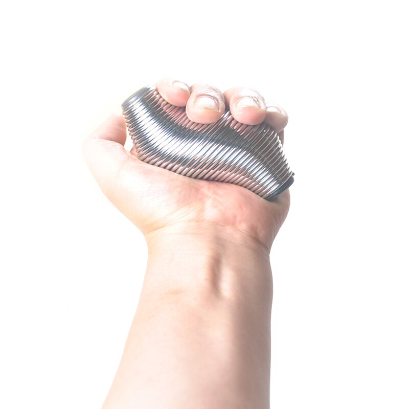 Metal Stress Relief Sport Hand Grip Grippers Olive Spring Finger Grips Massage Exercise Grasp Spring