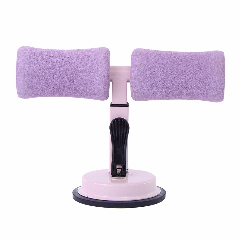 Sit Up Bar Assistant Abdominal Workout Fitness Adjustable Sit Ups Exercise Equipment Portable Situp Gym Fitness Work Travel Gear: Beige