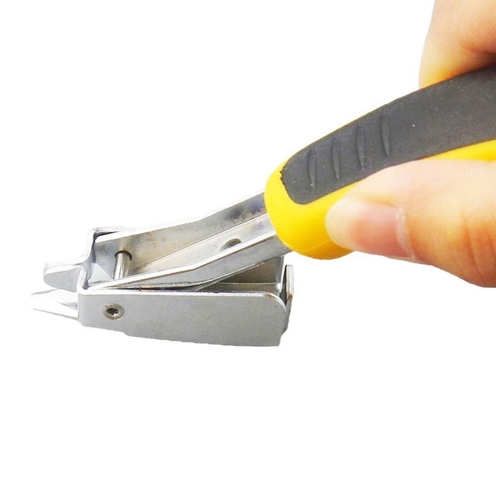 Extractor de grapas de alta resistencia, herramienta Manual de tapicería para quitar tachuelas de construcción