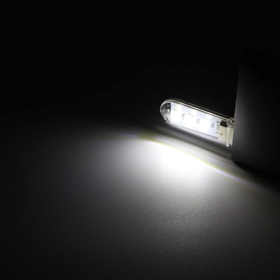 Foldable USB Led book Light Extension lamp Mini Portable Flexible night Light Reading Light 24 leds Mobile Power Computer Laptop