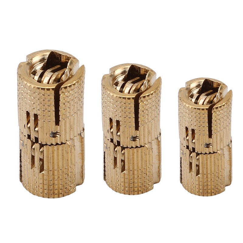 8 /10 /12 Mm Copper Barrel Hinges Cylindrical Hidden Cabinet Concealed Invisible Brass Hinges Mount Furniture Hardware