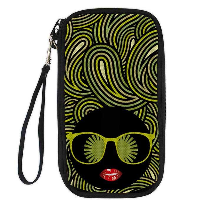 Noisydesigns Paspoort Id-kaart Houder 3D Denim Pocket Rode Lippen Cartoon Gedrukt Vrouwen Cluth Portemonnee Portemonnees voor Meisjes Tassen: CC1273Z6