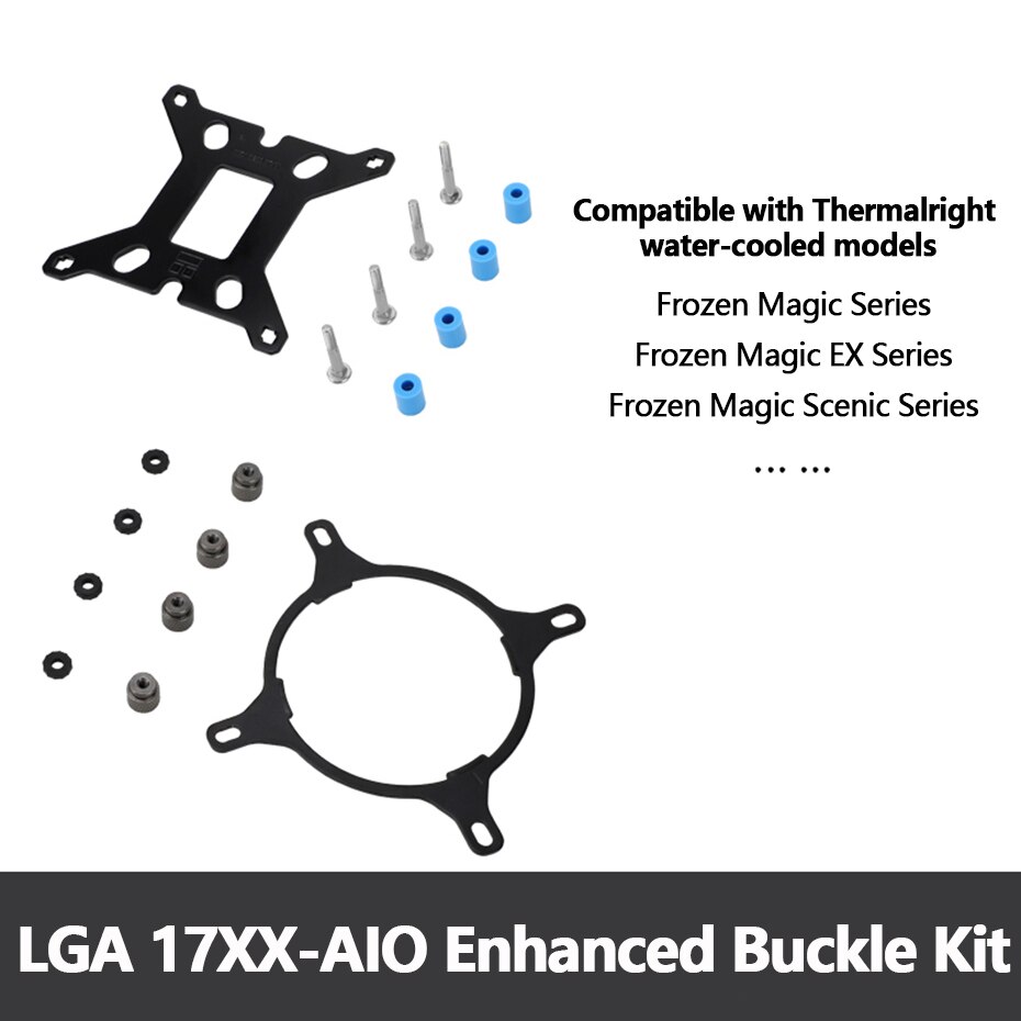 Thermalright – kit de radiateur de refroidissement à eau, plaque arrière de montage, Intel LGA1700 LGA17XX-SS2/LGA17XX-SS2 V1.1, série MINI: LGA17XX-AIO