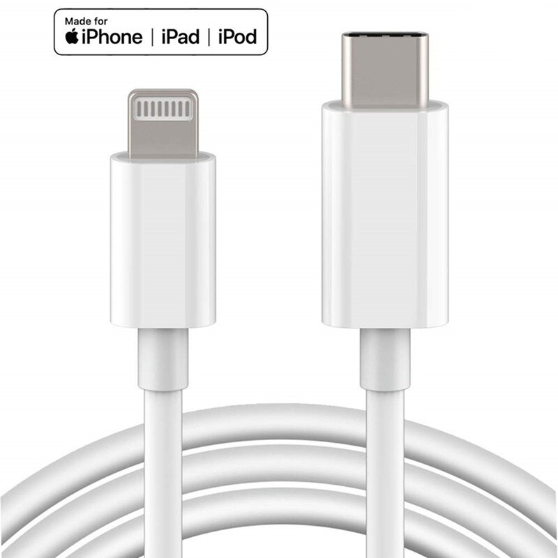 1m 2m 18w usb c para relâmpago cabo de carregamento rápido carregador para iphone 11 pro xs max xr 10 x usb tipo c vers relâmpago usbc cabos