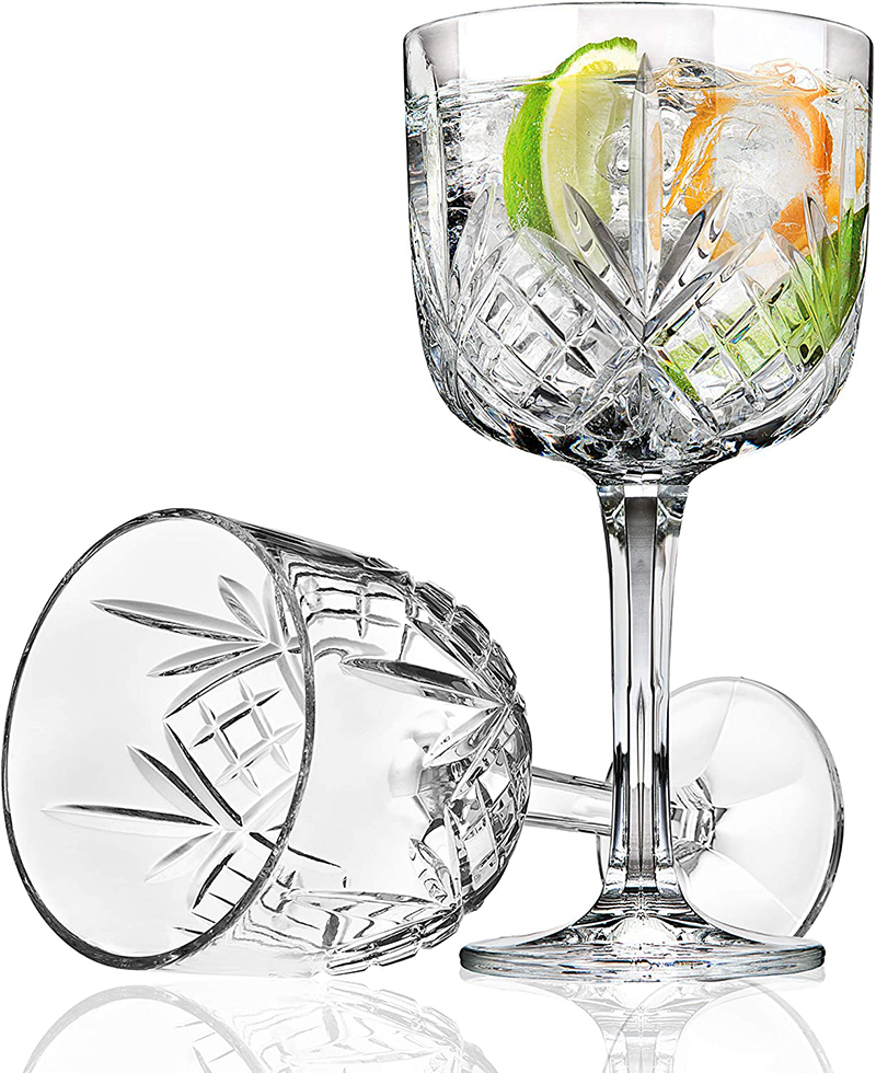 2PCS Gin Cocktail Coupe Goblet Glass, Champagne/Gin cup ,Wine Glass Pack of 2: Default Title