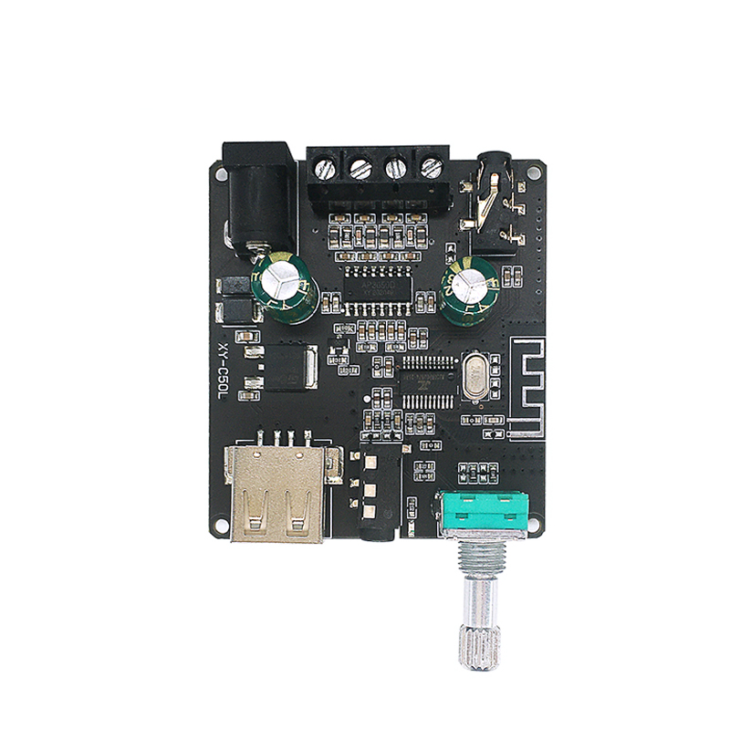 2*25W Audio Portable Resonance Vibration Speaker Bluetooth-Compatible DIY Stereo Class D Power Amplifier Subwoofer HiFi System